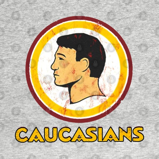 caucasians by KGTSTORE